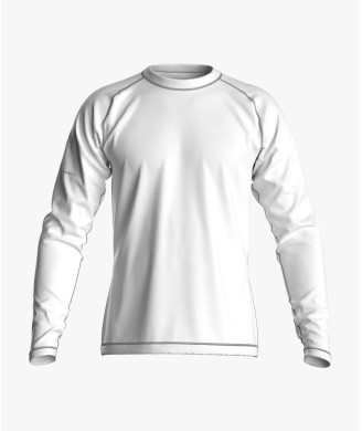 UV T-SHIRT CERAMICA ML M'S BIANCO