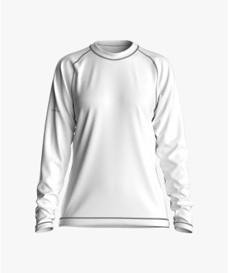 UV T-SHIRT CERAMICA ML W'S BIANCO