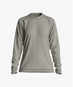 UV T-SHIRT CERAMICA ML W'S GHIACCIO