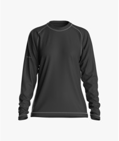 UV T-SHIRT CERAMICA ML W'S CARBON