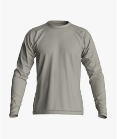 UV T-SHIRT CERAMICA ML M'S GHIACCIO