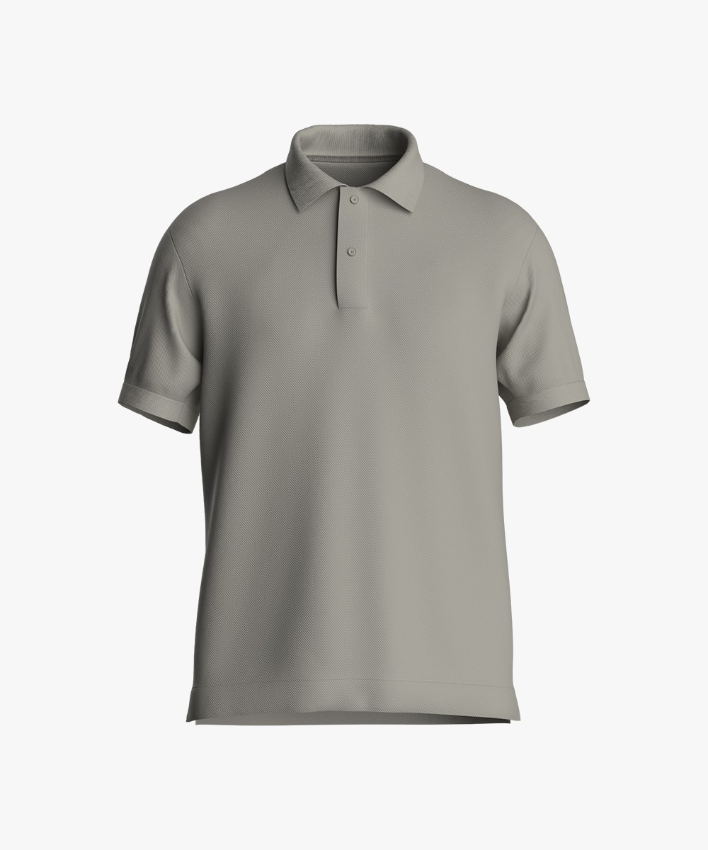 UV POLO PIQUET CERAMICA MC M'S GHIACCIO