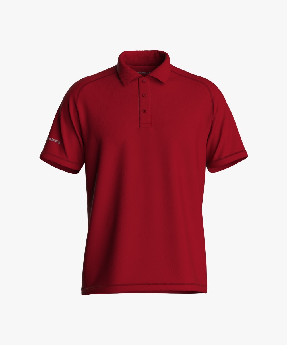 UV POLO SPORT MC M'S ROSSO