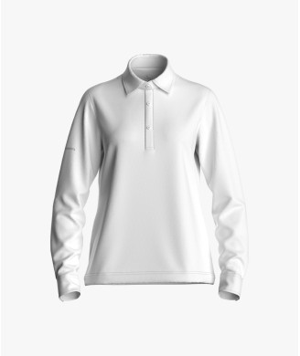 UV POLO PIQUET ML W'S BIANCO
