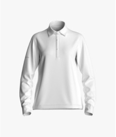 UV POLO PIQUET ML W'S BIANCO
